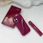 Бордовый чехол rhode на iPhone 16 lip Case Raspberry Jelly 